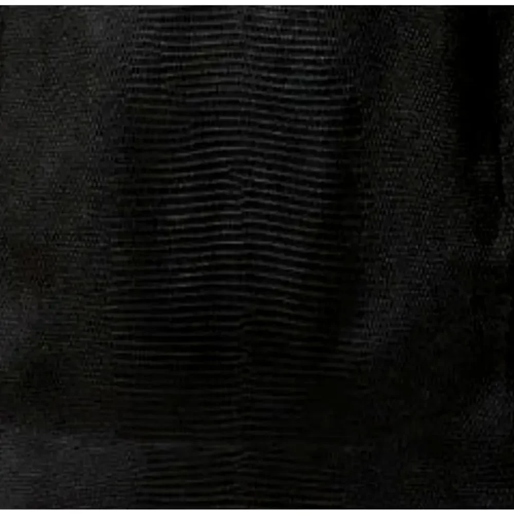 The Andamane Black Faux Leather Mini Slip Dress SMALL Club Designer Italian $590 - Picture 11 of 11